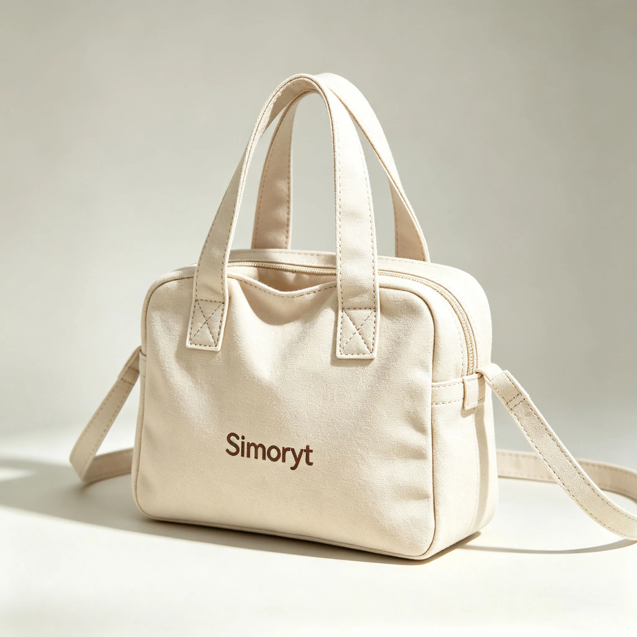 Simoryt Mini Canvas Crossbody Tote Bag